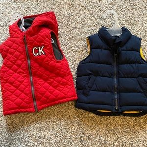 Boys Puffer Vests